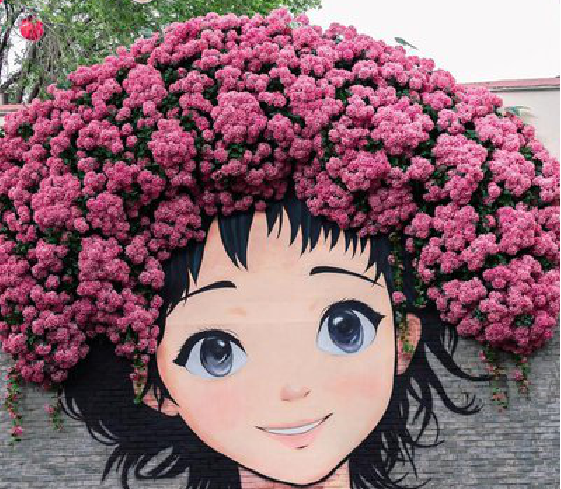 洛宁墙体彩绘-网红墙打卡