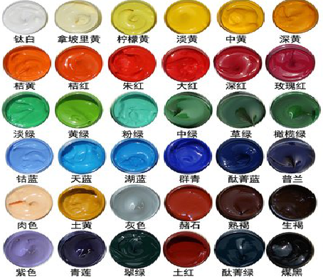 洛宁墙绘颜色的选择有讲究。