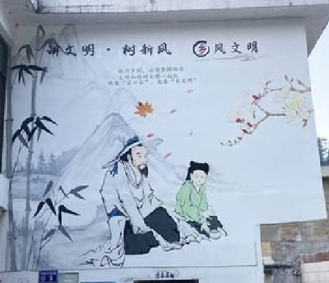 洛宁分享几个墙绘保养知识。